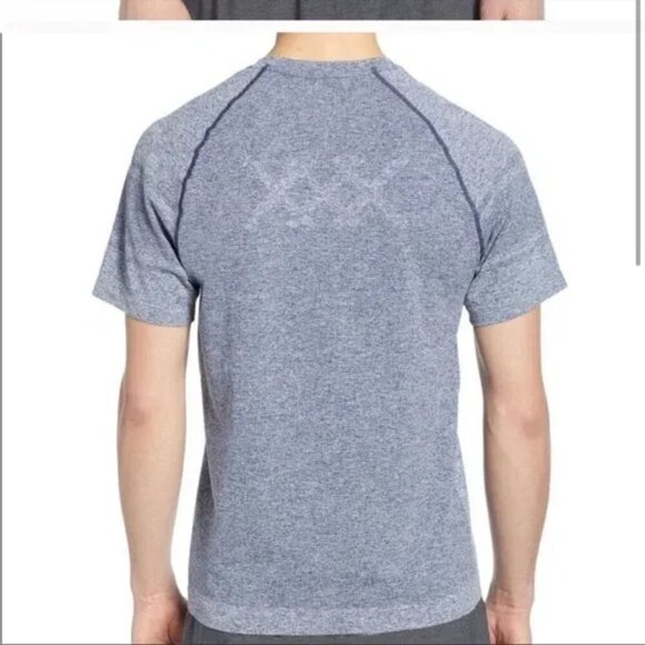 Rhône Method Seamless Blue Short Sleeve Tee Size Med - Picture 2 of 11